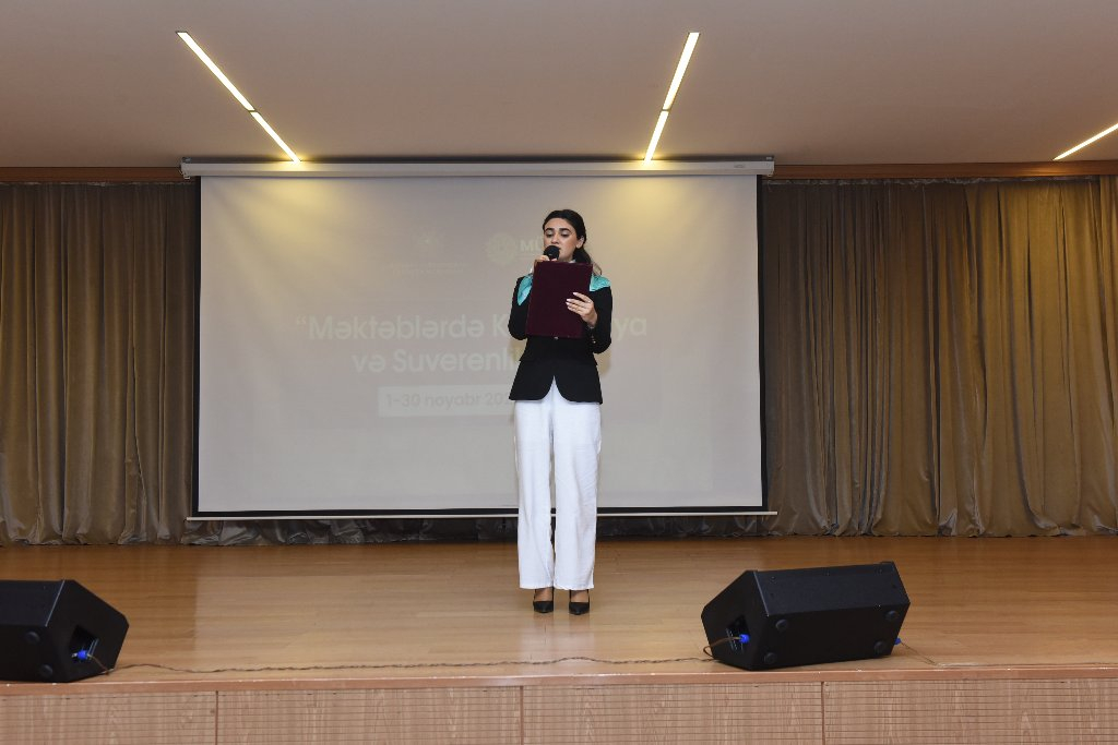 “Məktəblərdə Konstitusiya və Suverenlik ayı” layihəsi yekunlaşıb