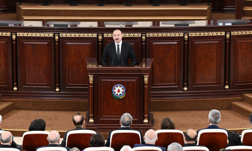 Azərbaycan Prezidenti: Bizim dilimiz çox zəngindir və xarici kəlmələrə ehtiyac da yoxdur