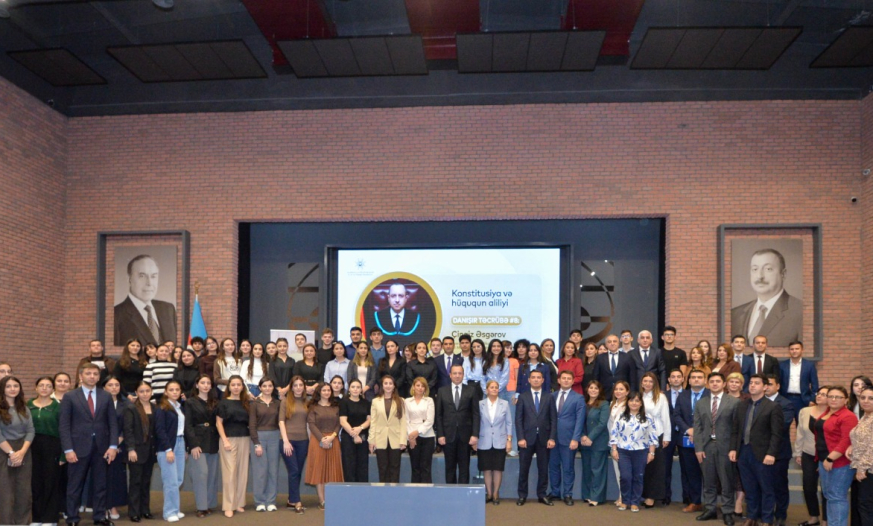 “Danışır təcrübə” layihəsinin qonağı Ali Məhkəmə sədrinin müavini Çingiz Əsgərov olub