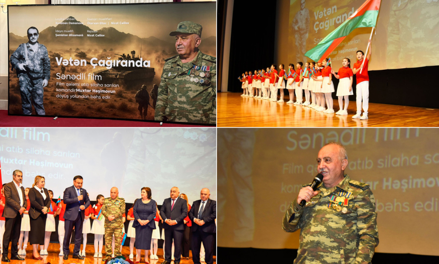 “Vətən çağıranda”: Qəhrəman müəllimin hekayəsi filmdə