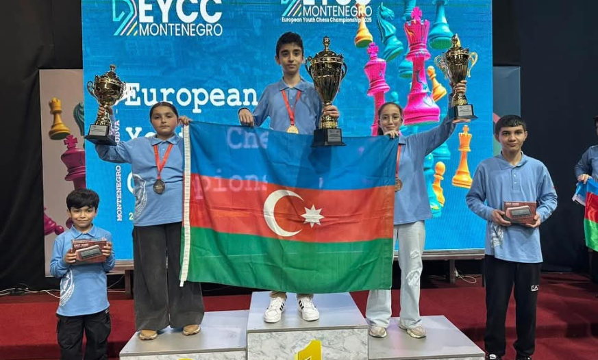 Yeniyetmələrimiz Avropa çempionatında 3 medal qazanıblar