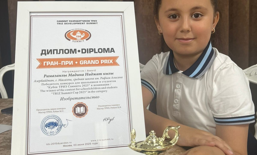 Dörd həftəyə layihə hazırladı, “Qran-pri” aldı