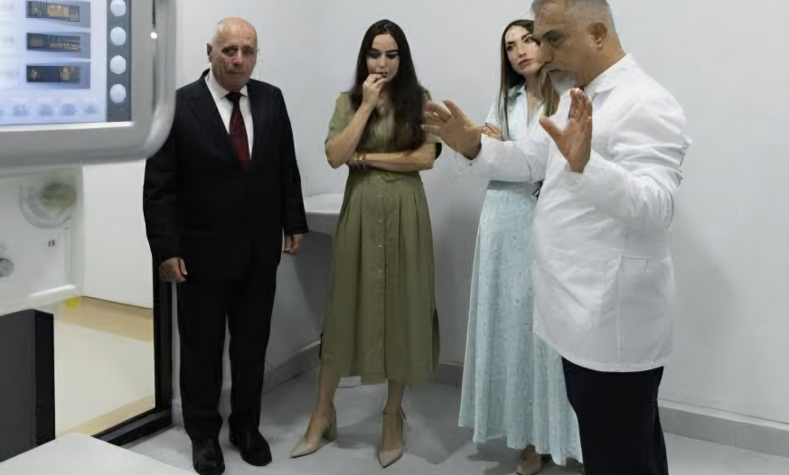 Leyla Əliyeva və Alena Əliyeva LDU-nun nəzdində yaradılmış Baytarlıq Klinikası ilə tanış olublar