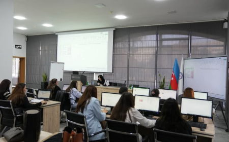 Azərbaycan Əmək və Sosial Münasibətlər Akademiyasının tələbələri üçün təlim proqramları həyata keçirilir  