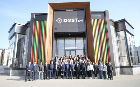 BSU-nun kollektivi və tələbələri İsmayıllıda yerləşən DOST Evi filialında olublar 