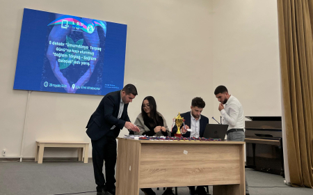 LDU-da Ümumdünya Torpaq Gününə həsr olunmuş yarış keçirilib 