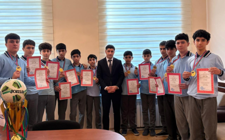 Bu məktəb idman sahəsində bir ayda beş birincilik qazanıb