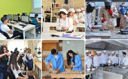 Gələn il istifadəyə veriləcək peşə təhsili müəssisələrinin adları açıqlanıb