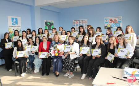 Qəbələ Dövlət Peşə Təhsil Mərkəzində master-klas keçirilib 