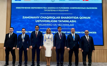 Azərbaycan nümayəndə heyəti Özbəkistanda keçirilən beynəlxalq konfransda iştirak edib 