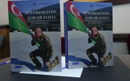 NDU-da “Suverenliyin Zəfər yolu” kitabının təqdimatı olub 