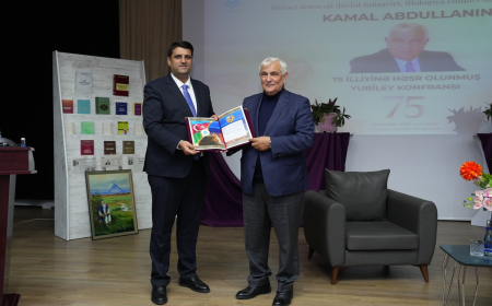NDU-da Kamal Abdullanın 75 illik yubileyi qeyd olunub