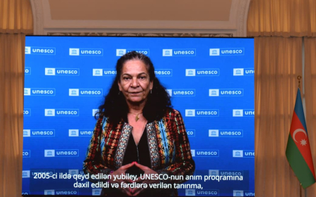 UNESCO Yusif Məmmədəliyevin elmi irsini yüksək qiymətləndirir - Lidiya Brito