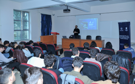 BMU-da kibertəhdidlər və süni intellekt mövzusunda təlim keçirilib 