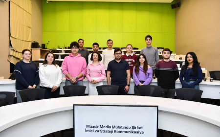 ADNSU-da “Rəqəmsal dövrdə kommunikasiya və informasiya təhlükəsizliyi” mövzusunda təlim keçirilib 