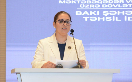 Nərminə Hüseynova: Bakı məktəblərində artıq kağız jurnallardan istifadə olunmur 