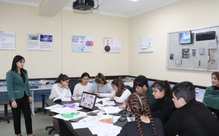 İsmayıllıda tələbələr fərqli geyim dizaynları yaratdılar 