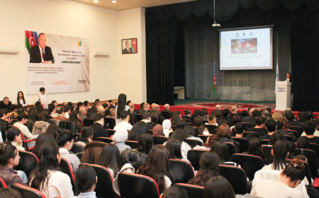 MDU-da Heydər Əliyevin anım gününə həsr olunmuş konfrans keçirilib 