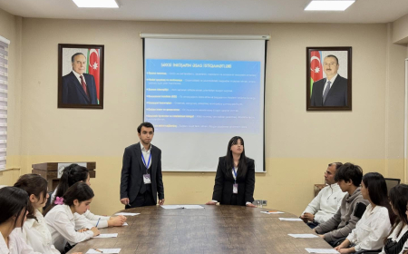 Qəbələdə tələbələr üçün "Şəxsi inkişaf və karyera planlaşdırılması" təlimi keçirilib 