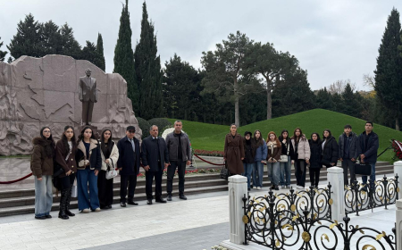 Sənaye və Texnologiya Kollecində Heydər Əliyevin anım günü qeyd edilib 