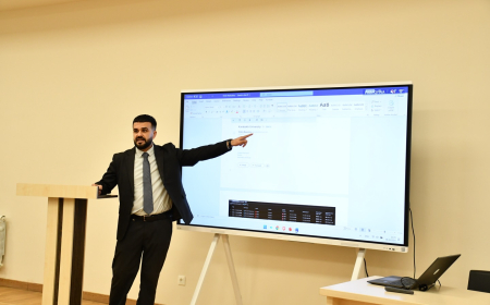 Qarabağ Universitetində kibertəhlükəsizliklə bağlı təlim keçirilib 