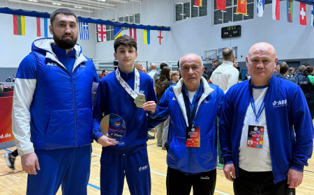 Lənkəran məktəblisi Avropa çempionatında qızıl medala layiq görülüb 