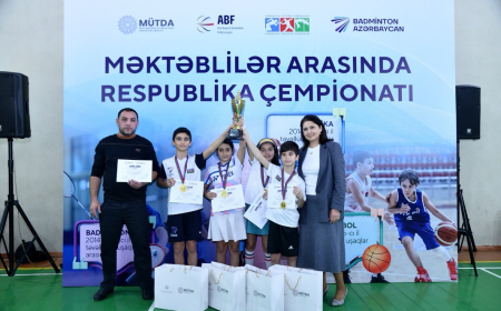 Məktəblilər arasında respublika çempionatı yekunlaşıb 
