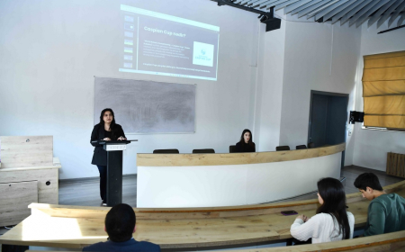 ADNSU-da “World Robot Caspian Cup 2026” haqqında infosessiya keçirilib