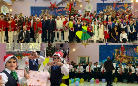 2 nömrəli internat məktəbində Yeni il münasibətilə tədbir keçirilib