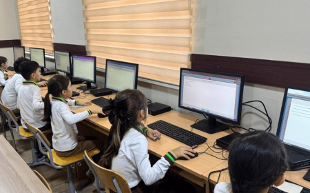 Paytaxt üzrə “Rəqəmsal bacarıqlar” layihəsi tətbiq olunan məktəblərin sayı açıqlandı 