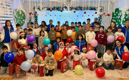 Leyla Əliyevanın təşəbbüsü ilə Gəncədə uşaq evində Yeni il tədbiri keçirilib 