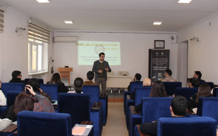 “Mediada Gənclərin Hüquqi Mübarizəsi” layihəsi çərçivəsində təlim keçirilib 