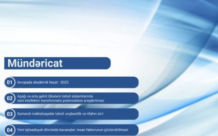 Beynəlxalq Təhsil İcmalı – Dekabr 2025 