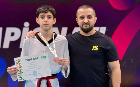 Masallı taekvondoçusu bürünc medal qazanıb 
