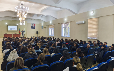 Sənaye və Texnologiya Kollecində ilin son pedaqoji iclası keçirilib 