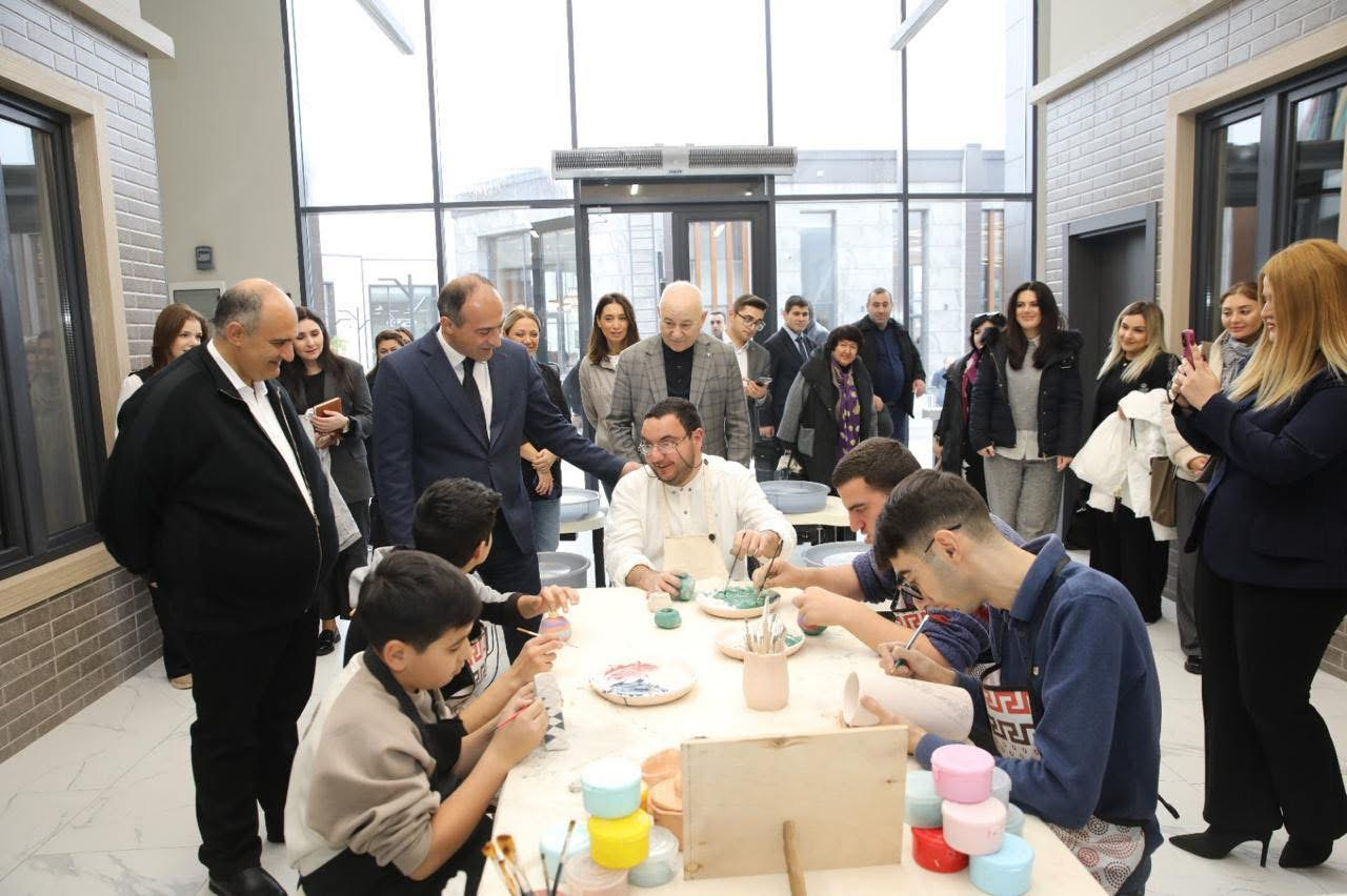 BSU-nun kollektivi və tələbələri İsmayıllıda yerləşən DOST Evi filialında olublar