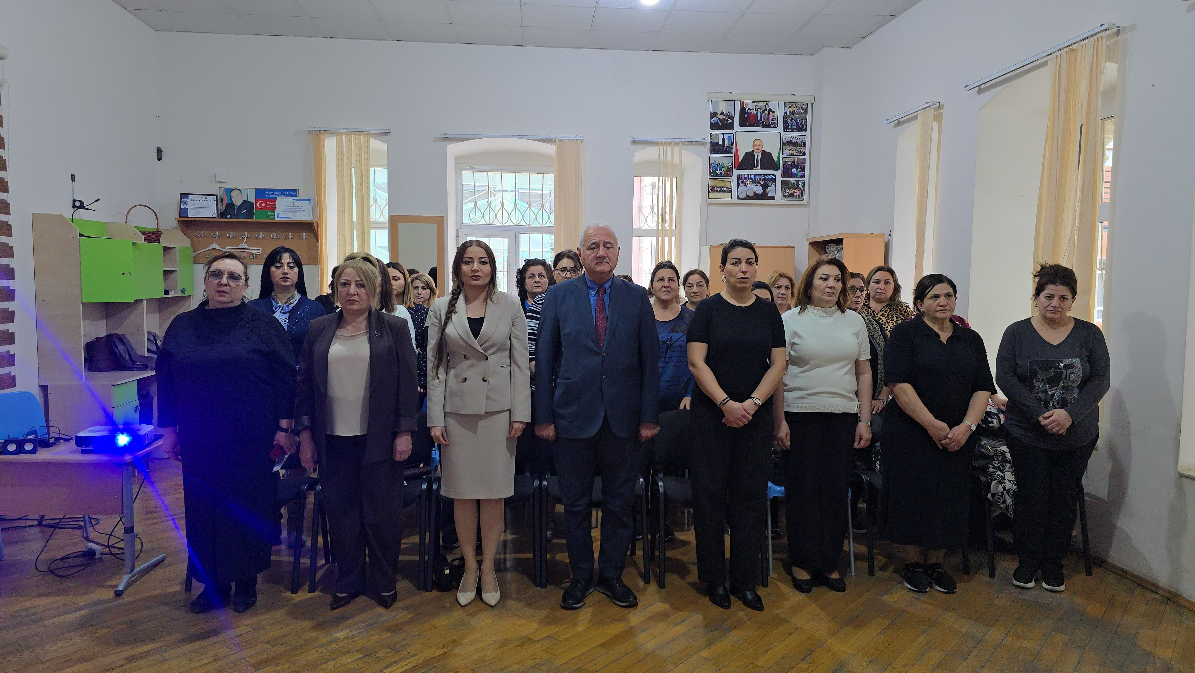 268 nömrəli məktəbdə yeni layihənin açılış mərasimi baş tutub