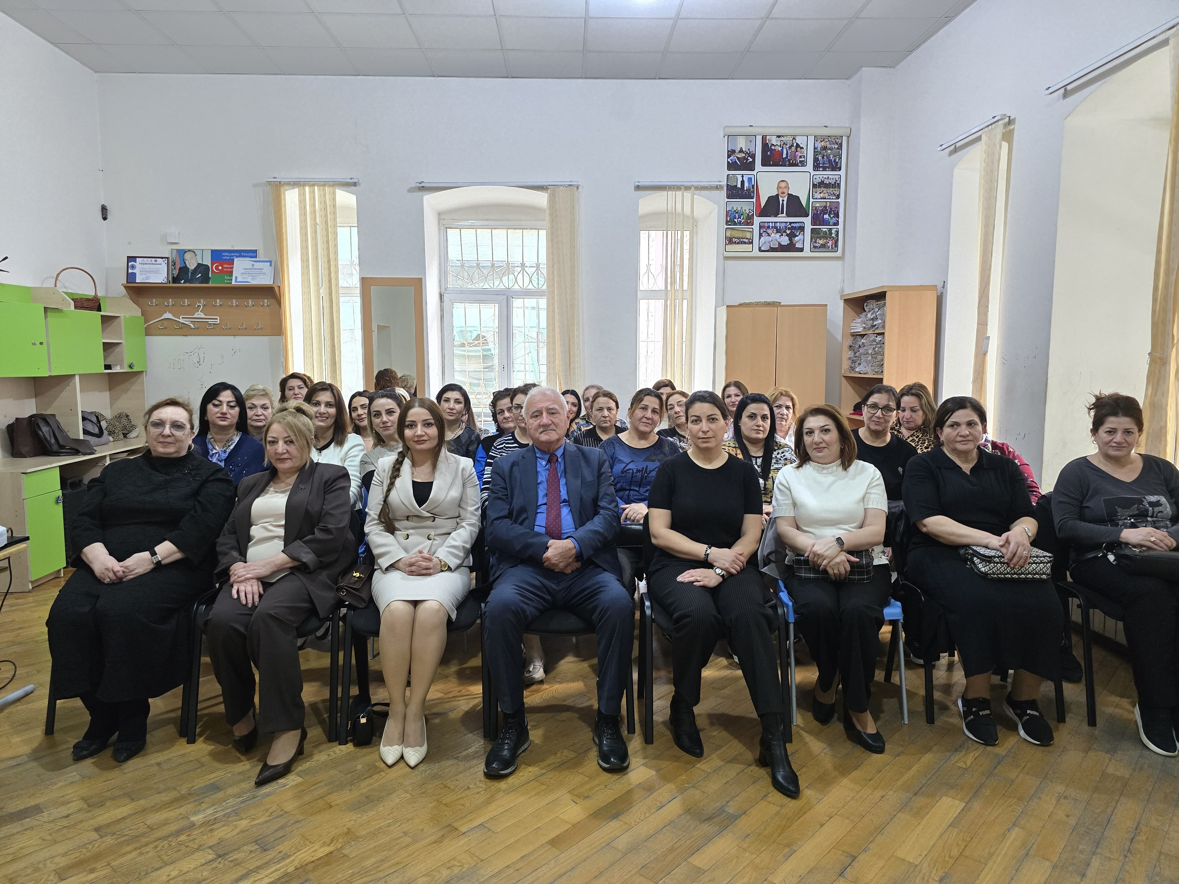 268 nömrəli məktəbdə yeni layihənin açılış mərasimi baş tutub