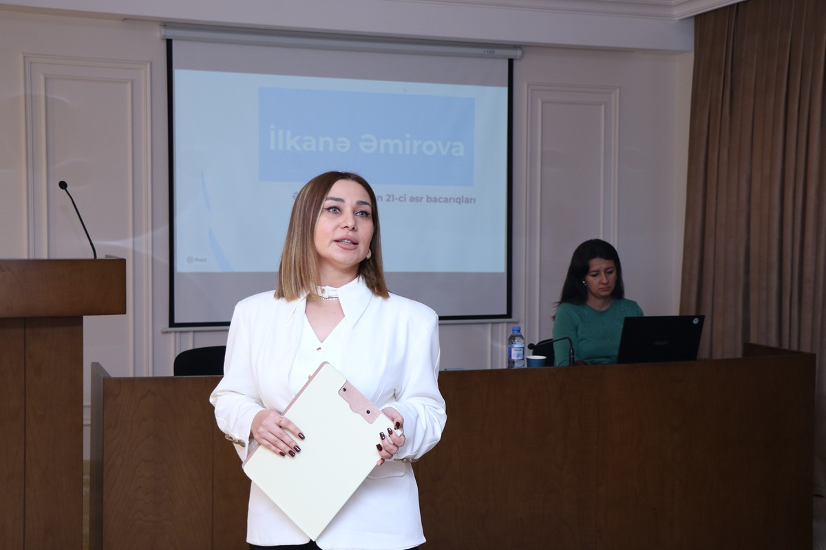 AzMİU-da “Əmək bazarı üçün XXI əsr bacarıqları” mövzusunda təlim keçirilib