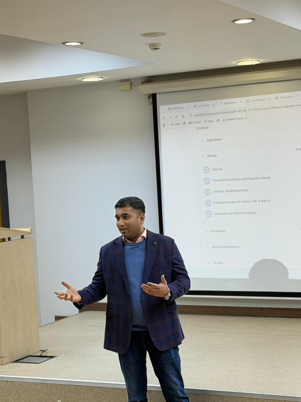 Müasir müəllimin yeni bacarıqları mövzusunda təlim keçirilib 