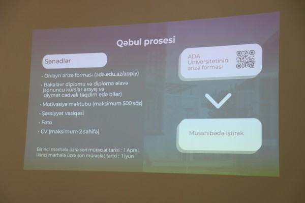 ADA təmsilçiləri LDU-da praktik seminar keçiriblər