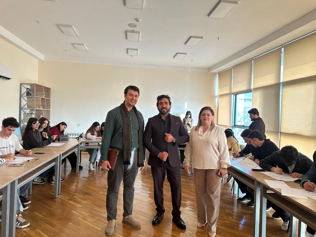 AzMİU-da azmərtəbəli binalar üzrə master-klas keçilib