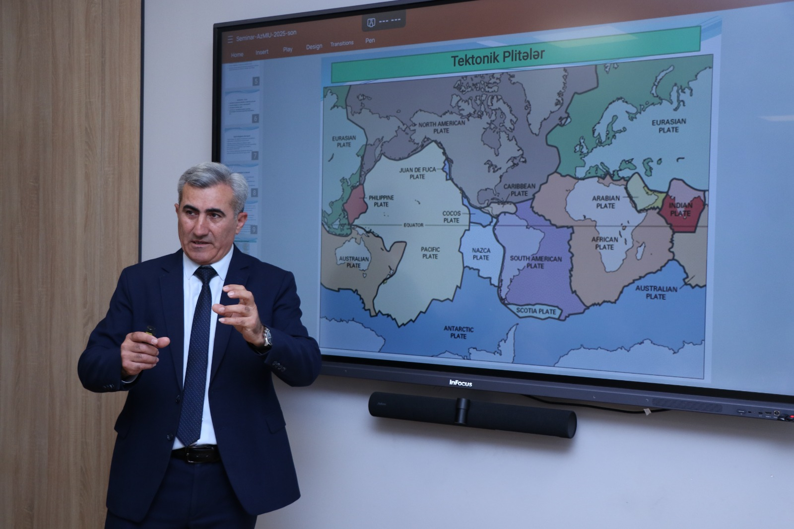 AzMİU-da “Seysmologiya və zəlzələyədavamlı tikinti” mövzusunda seminar baş tutub