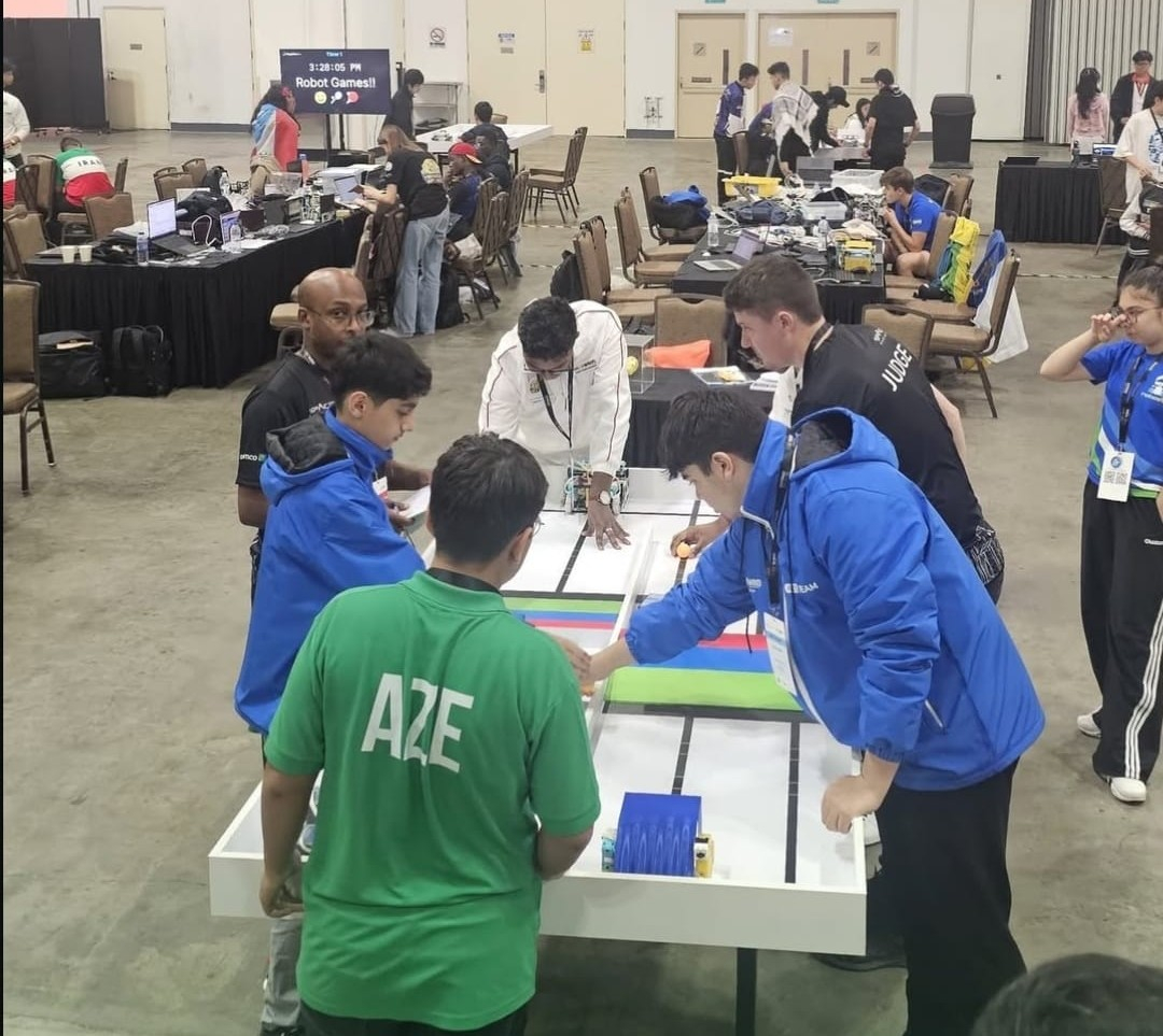 Naxçıvan məktəbliləri Dünya Robot Olimpiadasında 6-cı oldular 