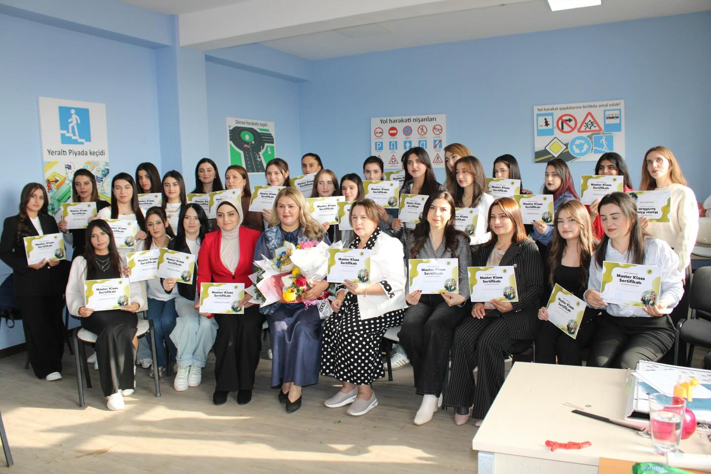 Qəbələ Dövlət Peşə Təhsil Mərkəzində master-klas keçirilib