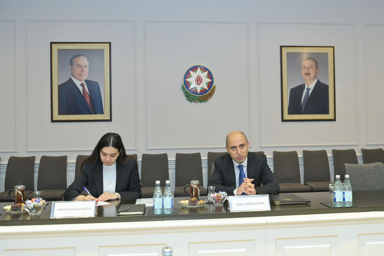 Elm və təhsil naziri Albaniyanın səfiri ilə görüşüb