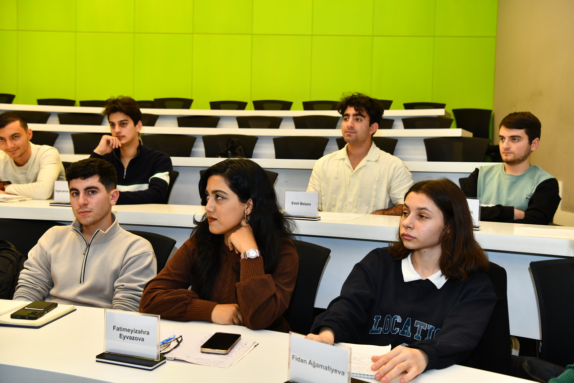 ADNSU-da “Nitq mədəniyyəti və diksiya” mövzusunda təlim keçirilib