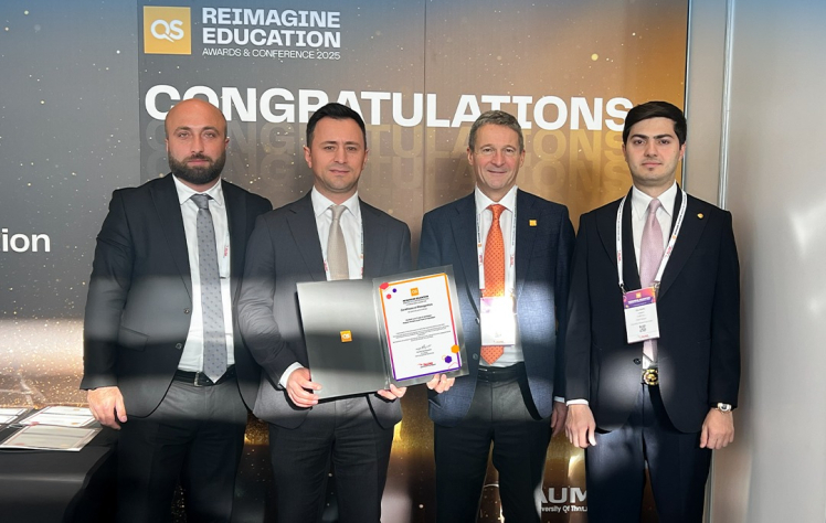 TTKF "QS Reimagine Education 2025"də beynəlxalq sertifikata layiq görülüb