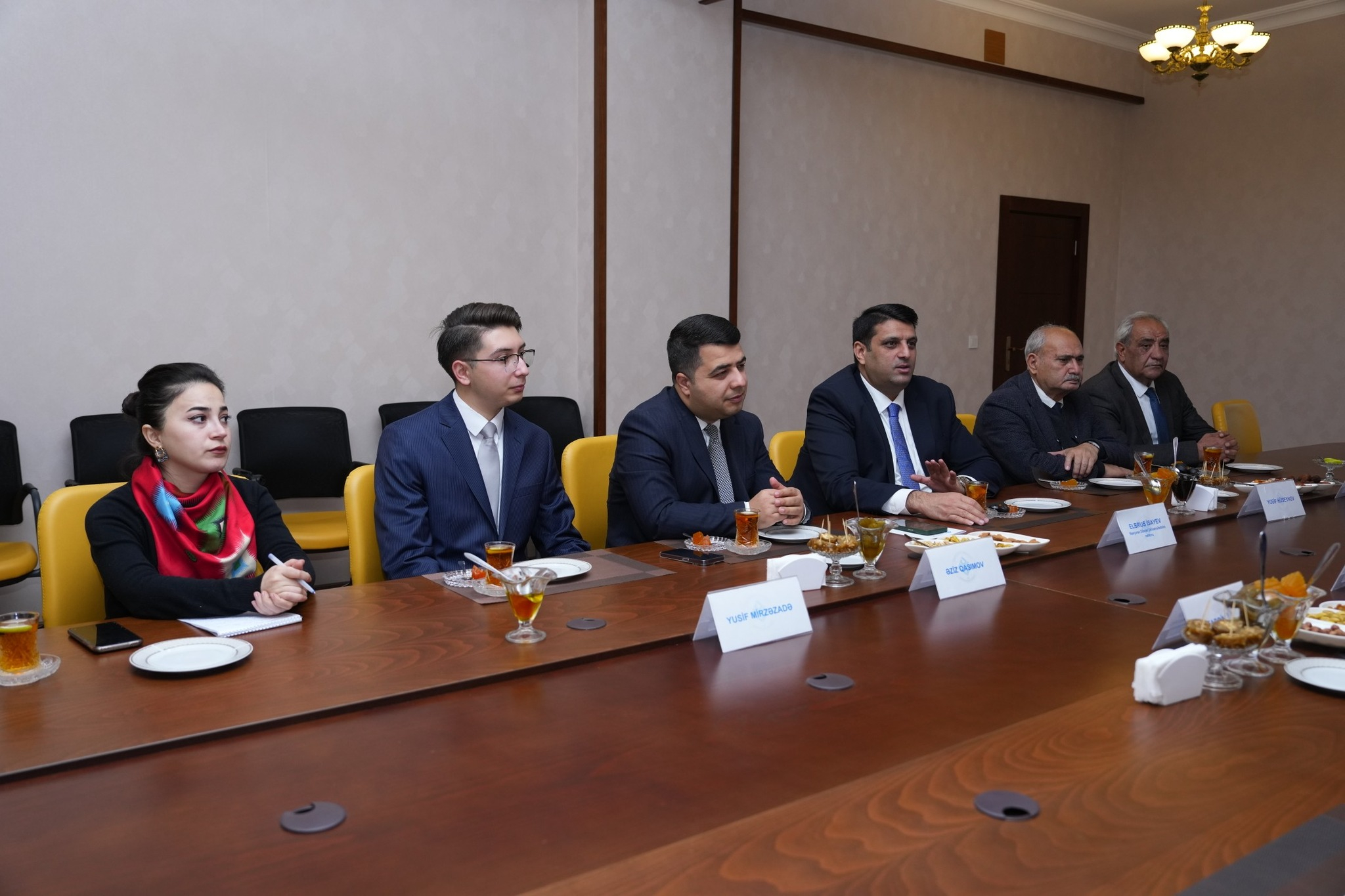 NDU ilə Hüquq və İnsan Haqları İnstitutu arasında görüş keçirilib