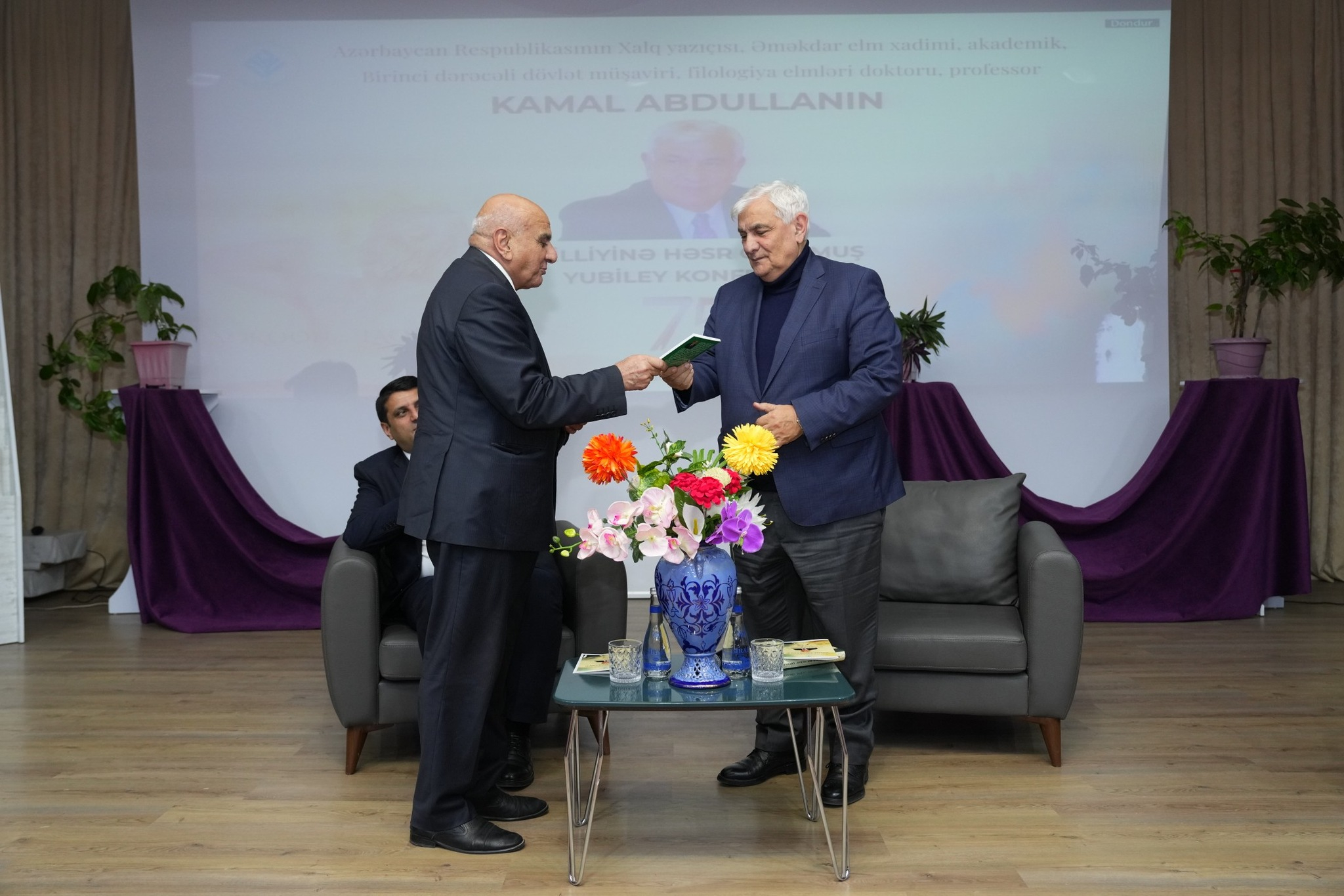 NDU-da Kamal Abdullanın 75 illik yubileyi qeyd olunub